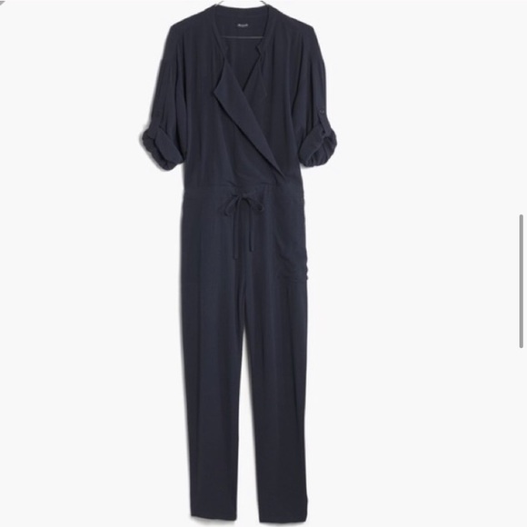 Madewell Novelist Drawstring Jumpsuit XXS - Picture 2 of 5